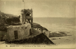 CPA (Seine Maritime) MESNIL VAL - La Corniche Et La Tour Talbot (n°25) - Mesnil-Val