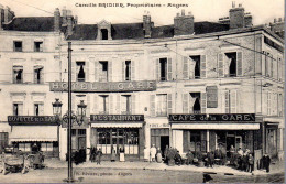 ANGERS  -  Café-Hôtel-Restaurant De La Gare  -  Camille BRIDIER Propriétaire - Angers