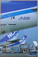 NCA NIPPON CARGO AIRLINES B747 Postcard - Airline Issue #2 - 1946-....: Modern Era