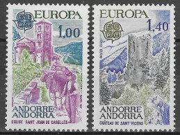ANDORRE FRANCAIS N°261/262** - Cote 22.00 € - Unused Stamps