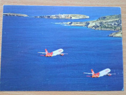 AIR MALTA A320 Postcard - Airline Issue - 1946-....: Moderne