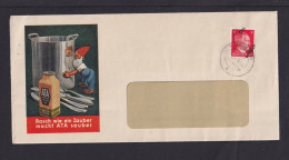 1945 - 8 Pf. Überdruck Mit Stark Verschobenem Aufdruck - Ortsbrief Wien - Covers & Documents