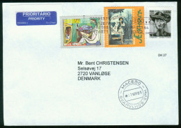 Br Brazil, Sao Paulo 2005 Cover > Denmark (MiNr 2724 "Das Fasten" Pablo Picasso) #bel-1067 - Cartas & Documentos