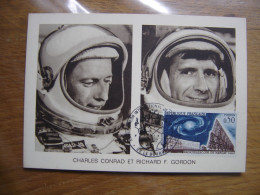 CONRAD GORDON Carte Maximum Cosmonaute ESPACE Salon De L'aéronautique Bourget - Collections