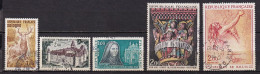France  1725 + 1726 + 1737 + 1741 + 1742 ° - Used Stamps