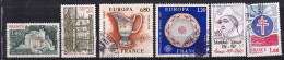 France 1871 + 1875 + 1877 + 1878 + 1880 + 1885 ° - Usati