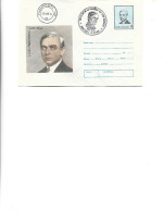 Romania - Postal St.cover Used 1985(75) -  100 Years Since The Birth Of Liviu Rebreanu - Interi Postali
