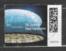BRD 2023  Mi.Nr. 3781 , 70 Jahre Yad Vashem - Nassklebend - Gestempelt / Fine Used / (o) - Oblitérés