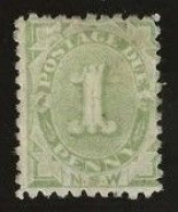 New South Wales      .   SG    .  D 2b    .   (*)      .     Mint Without Gum - Mint Stamps