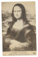 CPA - La Joconde, De Léonard De Vinci - Disparue Du Musée Du Louvre Le 21 Août 1911 - E. Le Deley - - Paintings