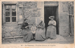 La LOUVESC (Ardèche) - Ouvrières Fabricant Des Chapelets - Tirage N&B - Voyagé 1908 (2 Scans) - La Louvesc