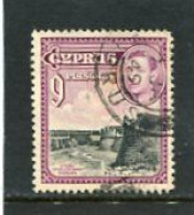 CYPRUS - 1938  GEORGE VI  9 Pi   FINE USED - Cipro (...-1960)