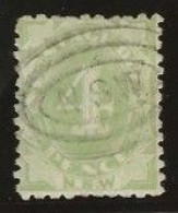 New South Wales      .   SG    .   D 5     .   O      .     Cancelled - Used Stamps