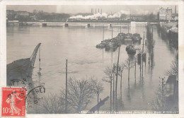LEVALLOIS PERRET : Rare Carte Photo Des Inondations De Janvier 1910 - Levallois Perret
