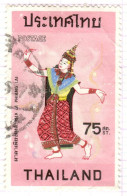 T+ Thailand 1974 Mi 713 Tänzerin - Thaïlande