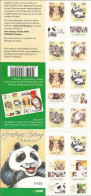 Ireland Irland Irlande 2004 Greeting Stamps Animals Set In Booklet With Labels MNH - Markenheftchen