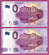 0-Euro XEMD 2020-1 400 JAHRE FRIEDRICHSTADT Set NORMAL+ANNIVERSARY - Pruebas Privadas