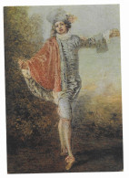 L'indifférent - J.-A. Watteau - Edit. Braun - Format 10,5x15 - - Malerei & Gemälde