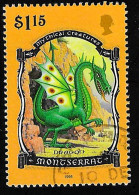 1996 Dragon  Michel MS 981 Stamp Number MS 906 Yvert Et Tellier MS 901 Stanley Gibbons MS 1019 Used - Montserrat
