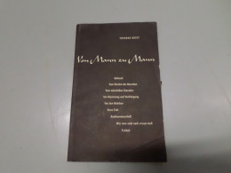 Softcover Buch - Von Mann Zu Mann - Kurzgeschichten - 1958 - Nuevos
