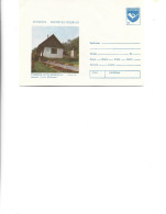 Romania - Postal St.cover Unused 1992(32) -  Bistrita Nasaud County - L.Rebreanu Commune "L.Rebreanu" Memorial House - Enteros Postales