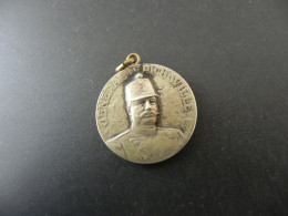 Medaille Medal - Schweiz Suisse Switzerland - World War I. - Mobilmachung - General Ulrich Wille 1914 - Andere & Zonder Classificatie