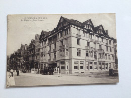 Carte Postale Ancienne (1922)  Duinbergen-sur-Mer La Digue Et L’Hôtel Smets. - Knokke