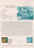 1978 FRANCE Document De La Poste Parc National Port Cros N° 2005 - Documents Of Postal Services