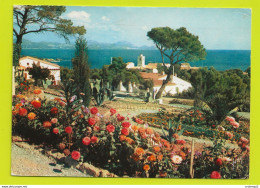 83 CALANQUES DES ISSAMBRES Le Village Dans Une Corbeille De Fleurs Postée De Nice En 1961 - Les Issambres