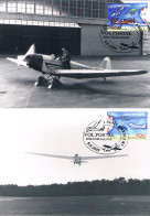 Luxembourg - Aviation : Centenaire De L'Aéro-Club Luxembourgeois CM 1768/1769 (année 2009) - Maximumkaarten