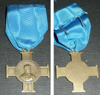 Rare Ancienne Médaille Croix En Bronze, St Saint Louis-Marie De Montfort P.P.N. - Religión & Esoterismo