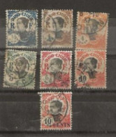Indochine  Lot De Timbres Oblitérés - Used Stamps