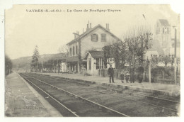 91/ CPA A - Vayres - La Gare De Boutigny Vayres - Altri & Non Classificati