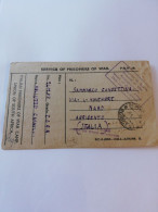 34C) Storia Postale Cartoline, Intero,commissione Dei Prigionieri Di Guerra - Marcophilia