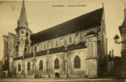 CPA (Yonne) AUXERRE - Eglise St Eusèbe - Auxerre