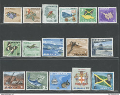1964-68 JAMAICA - Elisabetta II - Stanley Gibbons N. 217-32 - Serie 16 Valori - MNH** - Other & Unclassified