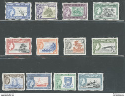 1956-62 Gilbert E Ellice Islands, Stanley Gibbons N. 64-75, Serie Di 12 Valori, MNH** - Andere & Zonder Classificatie