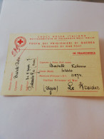 36C) Storia Postale Cartoline, Intero, Croce Rossa Italiana - Marcofilía