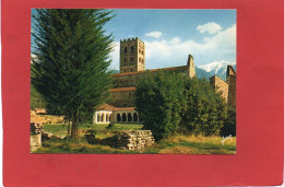 66---SAINT-MICHEL DE CUXA--l'Abbaye Au Fond Du Canigou---voir 2 Scans - Autres & Non Classés