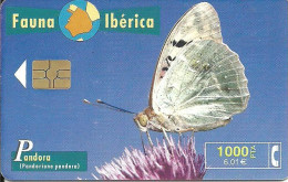 Spain: Telefonica - 1999 Fauna Ibérica, Pandora - Privé-uitgaven