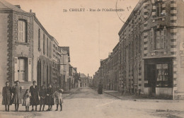 CHOLET Rue De L’Oisillonnette Circulée 1925 - Cholet