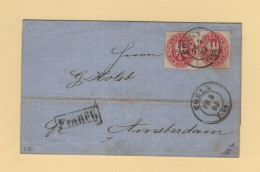 Prusse - Coeln - 1864 - Destination Amsterdam - Storia Postale