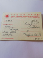 39C) Storia Postale Cartoline, Intero, Croce Rossa Italiana - Marcophilia
