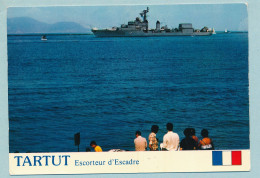 TARTUT Escorteur D'Escadre 2750 Tonnes à TOULON Revue Navale 11/07/1976 Avec Le Pdt Valéry Giscard D'Estaing - Guerre