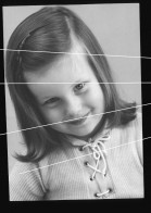 Orig. XL Foto 60er Jahre Süßes Mädchen Im Portrait,  Cute Girl Portrait - Anonymous Persons