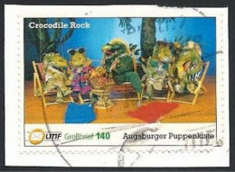 Privatpost, LMF, Augsburger Puppenkiste, Wertstufe: 1,40 Euro, Gebraucht - Privées & Locales
