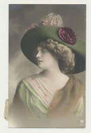 Carte Fantaisie Femme Chapeau - Mode - Women