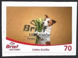 Privatpost, Brief Und Mehr, Hund, Wertstufe: 0,70 Euro, Gebraucht - Privados & Locales