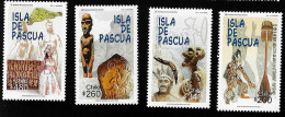 2000 Easter Islands   Michel CL 1938 - 1941 Stamp Number CL 1321 - 1324 Yvert Et Tellier CL 1531 - 1534 Xx MNH - Chili