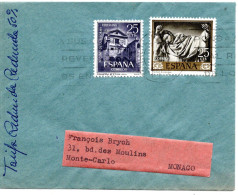 78979 - Spanien - 1961 - 25c Gemaelde A DrucksBf MURCIA - ... -> Monaco - Brieven En Documenten